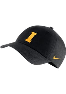 Nike Iowa Hawkeyes Campus Cap Adjustable Hat - Black