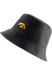 Nike Iowa Hawkeyes Black Core Logo Mens Bucket Hat