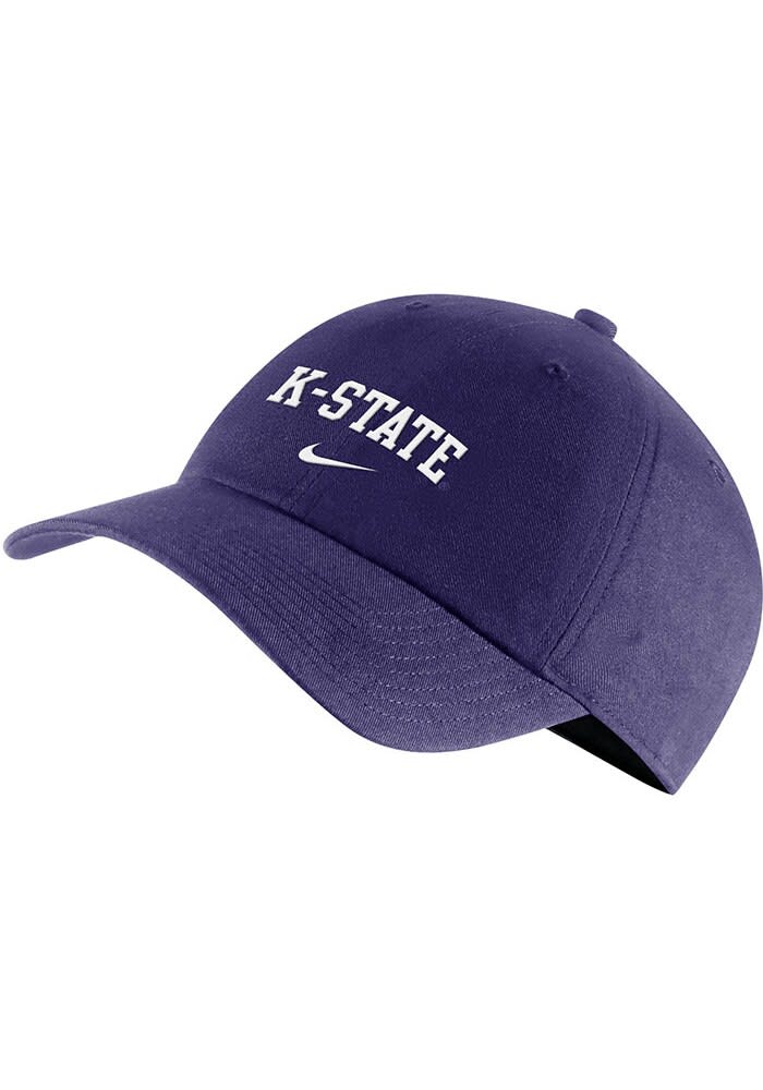 Nike PURPLE K-State Wildcats Verbiage Campus Cap Adjustable