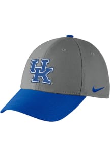 Nike Kentucky Wildcats Mens Grey Swoosh Flex Hat