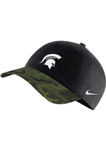 Nike Michigan State Spartans L91 Military Logo Adjustable Hat - Black