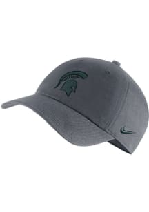 Nike Michigan State Spartans Campus Cap Adjustable Hat - Grey