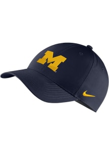 Nike Navy Blue Michigan Wolverines Dry L91 Adjustable Hat