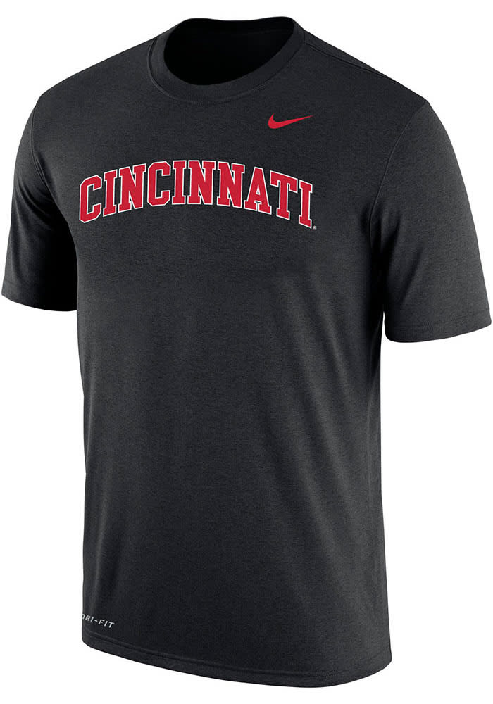 Nike Cincinnati Bearcats Black Arch Name Short Sleeve T Shirt