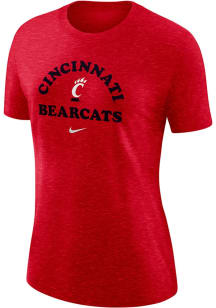 Cincinnati Bearcats Red Nike Varsity Short Sleeve T-Shirt