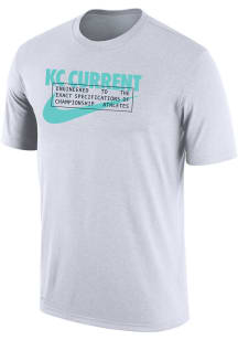 Nike KC Current White Engineered Short Sleeve T Shirt