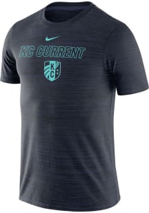 Nike KC Current Navy Blue Tonal Velocity Legend Short Sleeve T Shirt
