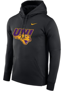 Nike Northern Iowa Panthers Mens Black Arch mascot Hood