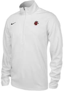 Nike Cincinnati Bearcats Mens White Vintage Bearcat Long Sleeve 1/4 Zip Pullover