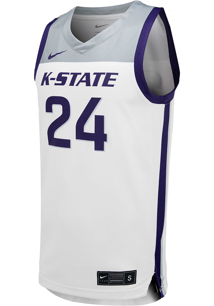 Nike K-State Wildcats White Unisex Womens Jersey