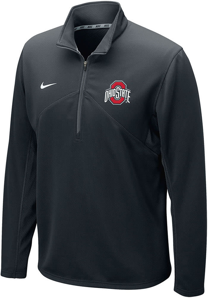 Nike Ohio State Buckeyes Dri-FIT Training Pullover - Black