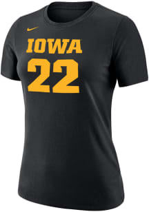 Caitlin Clark  Nike Iowa Hawkeyes Womens Black Caitlin Clark Short Sleeve T-Shirt