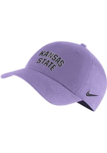 Nike K-State Wildcats Campus Cap Adjustable Hat - Purple