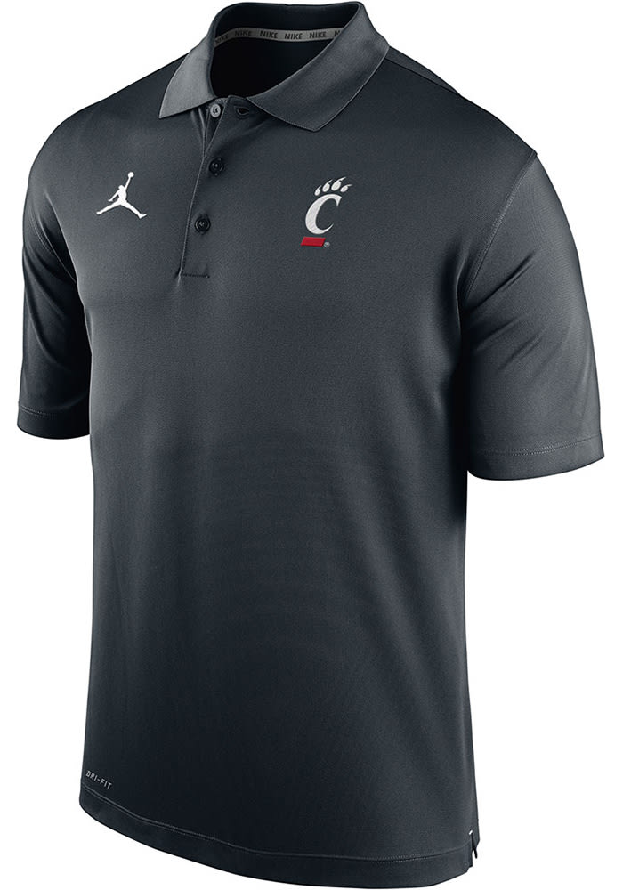 Men's Cutter & Buck Charcoal Louisville Cardinals Vault Stretch Oxford Short Sleeve Button-Down Shirt Size: Small