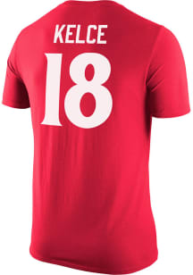 Travis Kelce Cincinnati Bearcats Red Player Short Sleeve Player T Shirt