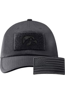 Nike Iowa Hawkeyes H86 Arch Adjustable Hat - Grey