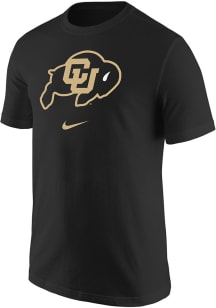 Nike Colorado Buffaloes Black Primary logo Short Sleeve T Shirt