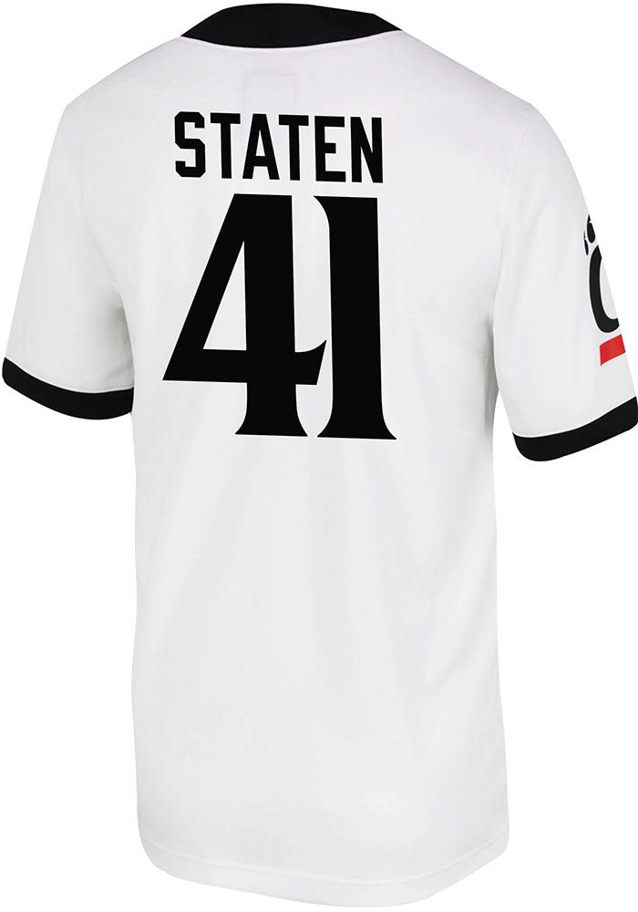 Quinn Staten Nike Cincinnati Bearcats Game Name And Number Football Jersey