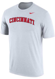 Nike Cincinnati Bearcats White DRI-FIT Cotton Short Sleeve T Shirt
