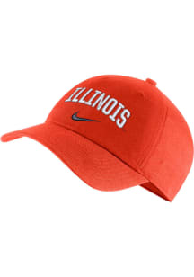 Nike Illinois Fighting Illini H86 Adj Adjustable Hat - Orange