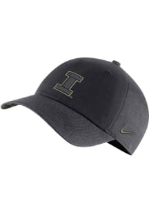 Nike Illinois Fighting Illini H86 Adj Adjustable Hat - Grey