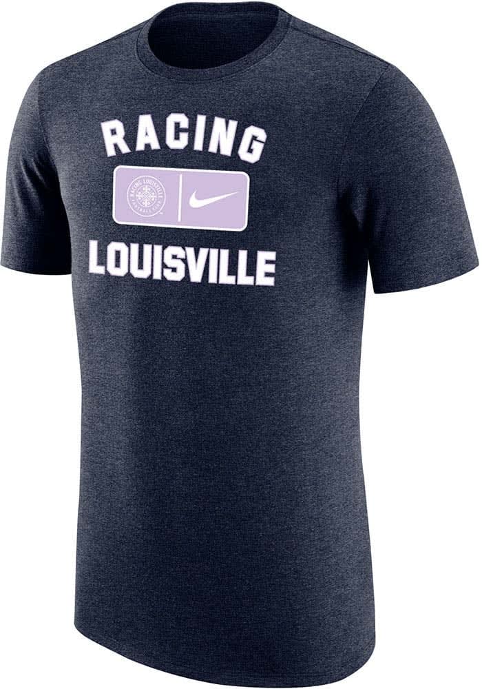 Nike Racing Louisville NAVY Arch Name Short Sleeve Fashion T