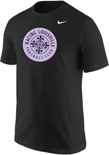 Nike Racing Louisville Black Primary Logo Short Sleeve T Shirt