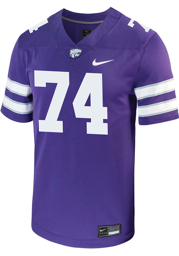Alex Key Nike K-State Wildcats Purple Game Name And Number Football Jersey