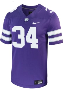 Ben Sinnott  Nike K-State Wildcats Purple Game Name And Number Football Jersey
