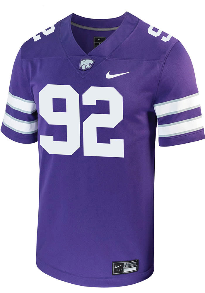 Jevon Banks Nike K-State Wildcats Purple Game Name And Number Football Jersey