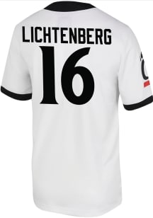 Brady Lichtenberg  Nike Cincinnati Bearcats White Game Name And Number Football Jersey