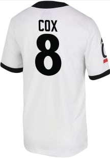 Isiah Cox  Nike Cincinnati Bearcats White Game Name And Number Football Jersey