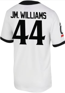 Jah-Mal Williams  Nike Cincinnati Bearcats White Game Name And Number Football Jersey