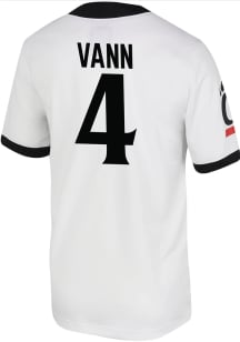 Malik Vann  Nike Cincinnati Bearcats White Game Name And Number Football Jersey