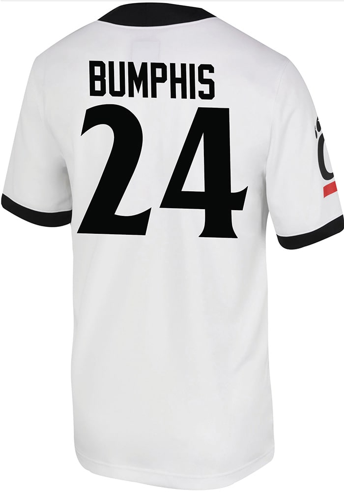 Todd Bumphis Nike Cincinnati Bearcats White Game Name And Number Football Jersey