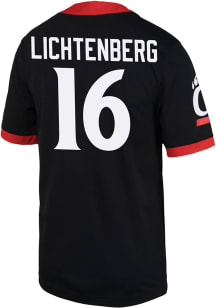 Brady Lichtenberg  Nike Cincinnati Bearcats Black Game Name And Number Football Jersey