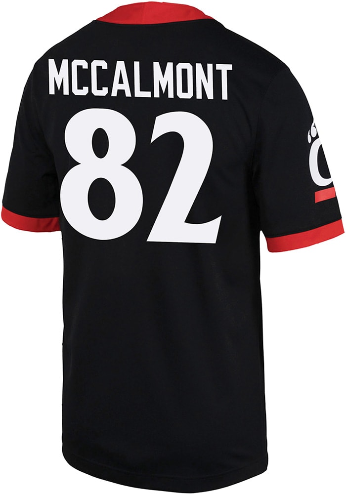 Michael McCalmont Nike Cincinnati Bearcats Black Game Name And Number Football Jersey