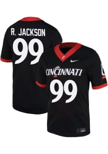 Rob Jackson Nike Mens Black Cincinnati Bearcats Game Name And Number Football Jersey