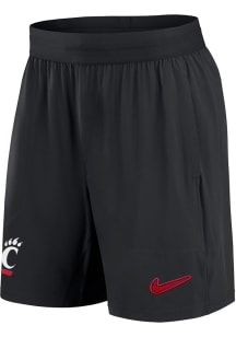 Mens Cincinnati Bearcats Black Nike DriFIT Woven Shorts