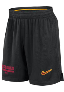 Nike Iowa State Cyclones Mens Black DriFIT Mesh Shorts