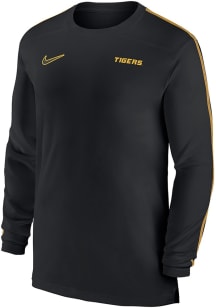 Nike Missouri Tigers Black DriFIT Coach UV Long Sleeve T-Shirt