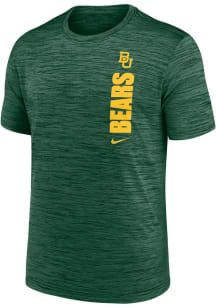 Nike Baylor Bears Green Team Issue Velocity Short Sleeve T Shirt
