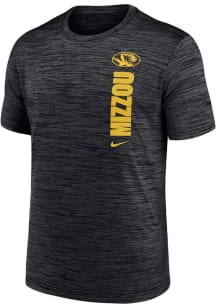 Nike Missouri Tigers Black Team Issue Velocity Short Sleeve T Shirt