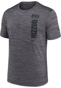 Nike Missouri Tigers Grey Team Issue Velocity Short Sleeve T Shirt