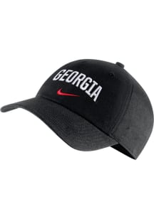 Nike Georgia Bulldogs H86 Arch Adjustable Hat - Black
