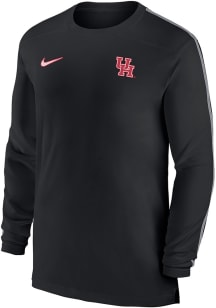 Nike Houston Cougars Black DriFIT Coach UV Long Sleeve T-Shirt