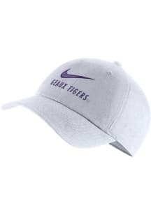 Nike LSU Tigers Campus Adjustable Hat - White