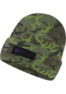 Nike LSU Tigers Green Military Beanie Mens Knit Hat