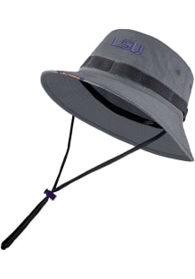 Nike LSU Tigers Grey Sideline Boonie Mens Bucket Hat