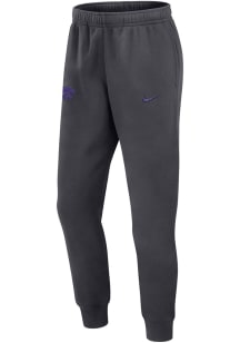 Nike K-State Wildcats Mens Grey Sideline Club Fleece Gameday Sweatpants